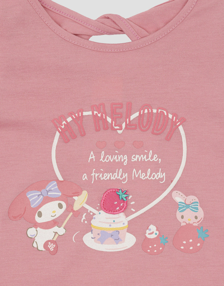 Pipiniko Top Melody Balloon Sleeve Girls T-shirt