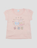 Pipiniko Print Bear Abc Kaos Anak Perempuan