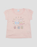 Pipiniko Print Bear Abc Kaos Anak Perempuan