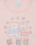 Pipiniko Print Bear Abc Kaos Anak Perempuan
