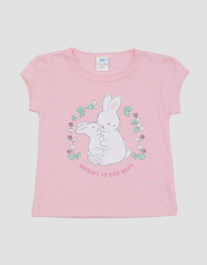 Pipiniko Best Buy Bunny Is The Best Kaos Anak Perempuan