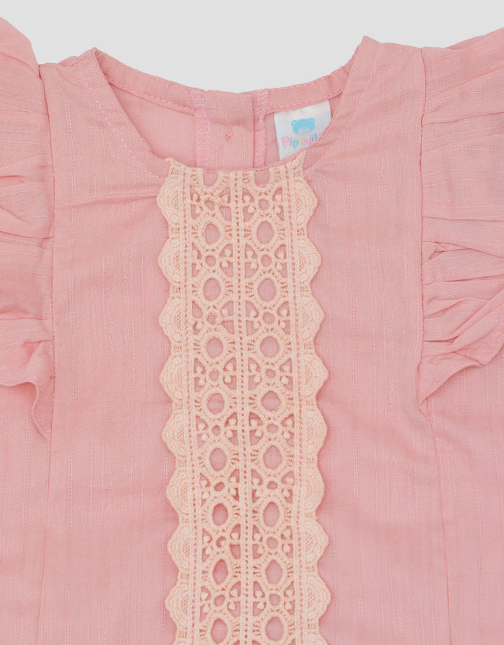 Pipiniko Lace Diagon Set Pakaian Anak Perempuan