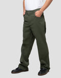Cardinal Casual Celana Zipper Celana Chinos Pria