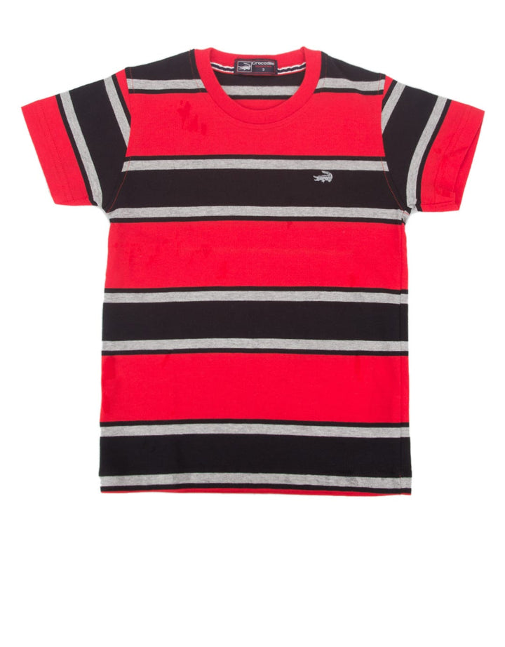 Crocodile Junior T-Shirt Stripes