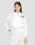 Nevada Fleece Varsity Powerpuff Girls Jaket Wanita