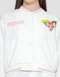 Nevada Fleece Varsity Powerpuff Girls Jaket Wanita