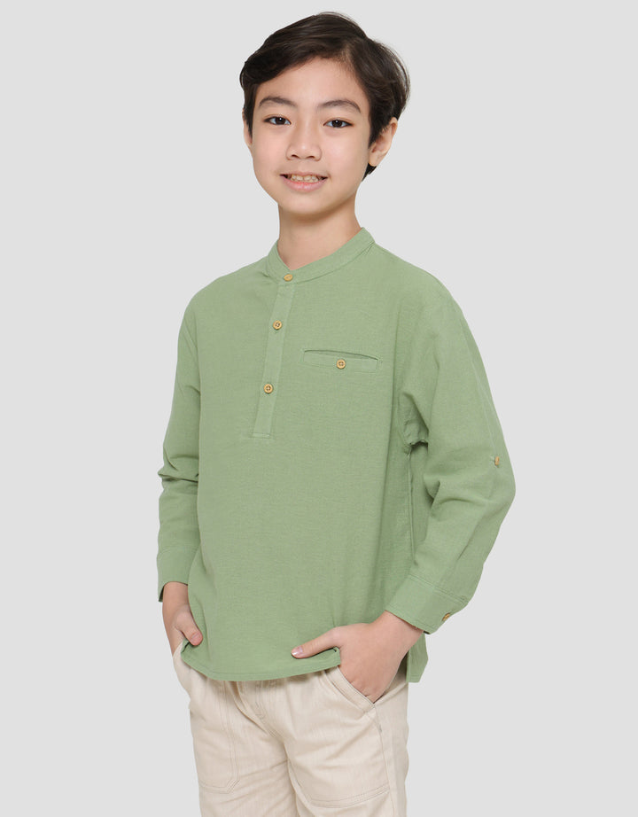Little M Cotton Alina Boys Koko Shirt
