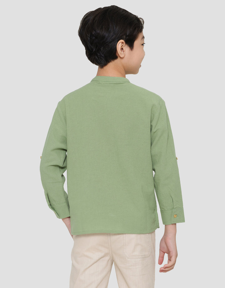 Little M Cotton Alina Boys Koko Shirt