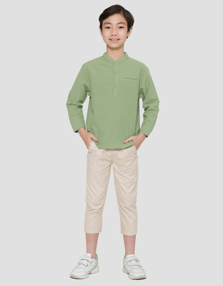 Little M Cotton Alina Boys Koko Shirt