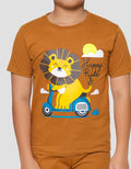 Little M Lion Happy Ride Baju Setelan Anak Laki-laki