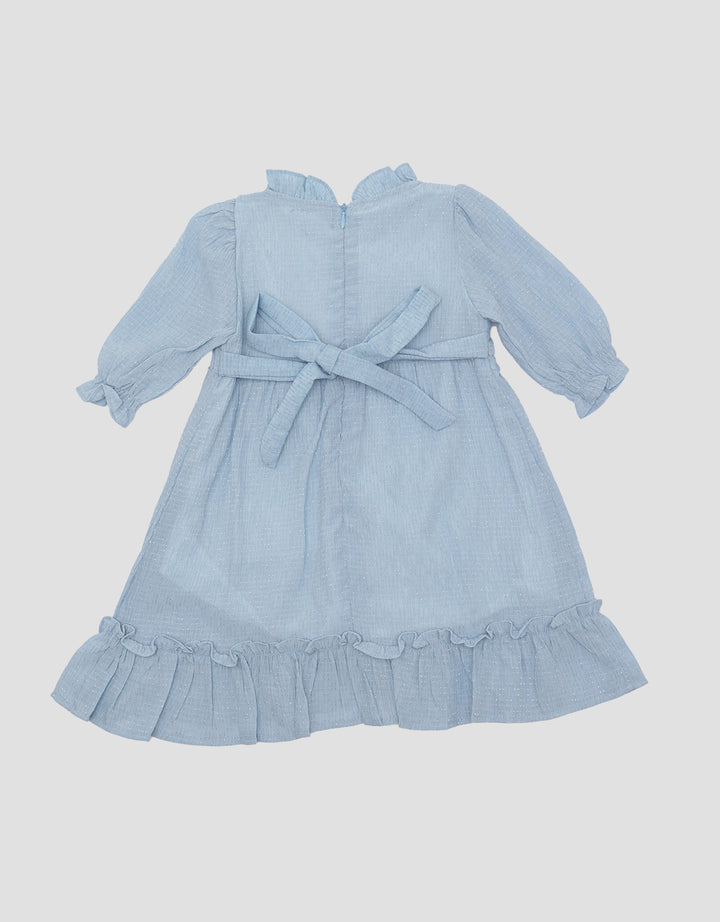 Little M Plus Pearl Midi Dress Muslim Baby Girl