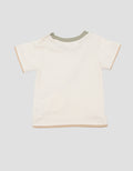 Little M Top Monkey Bag Kaos Lengan Pendek Anak Perempuan