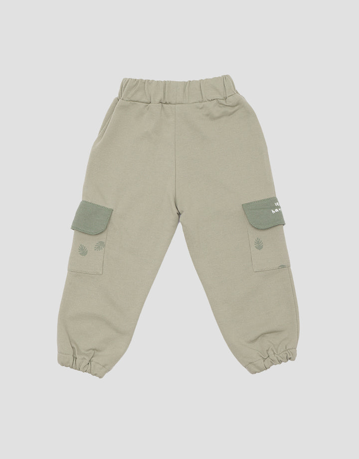 Little M Monkey Boys Long Pants