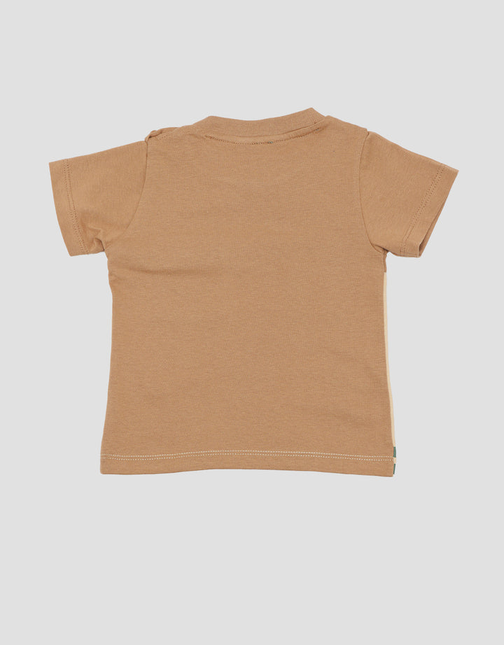 Little M Monkey Pocket Boys T-Shirt