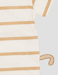 Pipiniko Stripe Monkey Kaos Lengan Pendek Bayi Laki-Laki