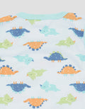 Pipiniko Print Dino Singlet And Short Boys Clothes Set