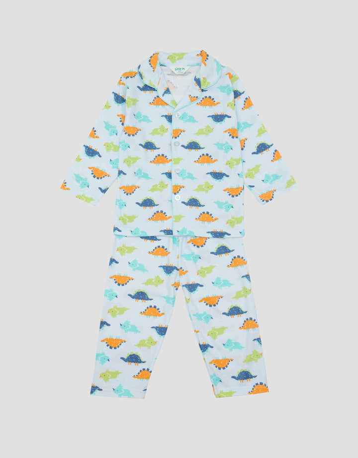 Little M Dino Jose Set Piyama Anak Laki-laki