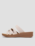 St. Yves One Buckle Sandal Slipper Wanita