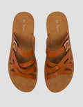 St. Yves One Buckle Sandal Slipper Wanita