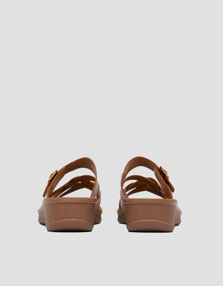 St. Yves One Buckle Sandal Slipper Wanita
