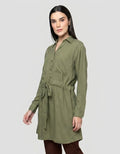 Cardinal Girl Double Pocket Tunik Wanita