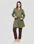 Cardinal Girl Double Pocket Tunik Wanita