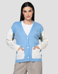 Cardinal Girl Double Pocket Sweater Wanita