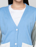 Cardinal Girl Double Pocket Sweater Wanita