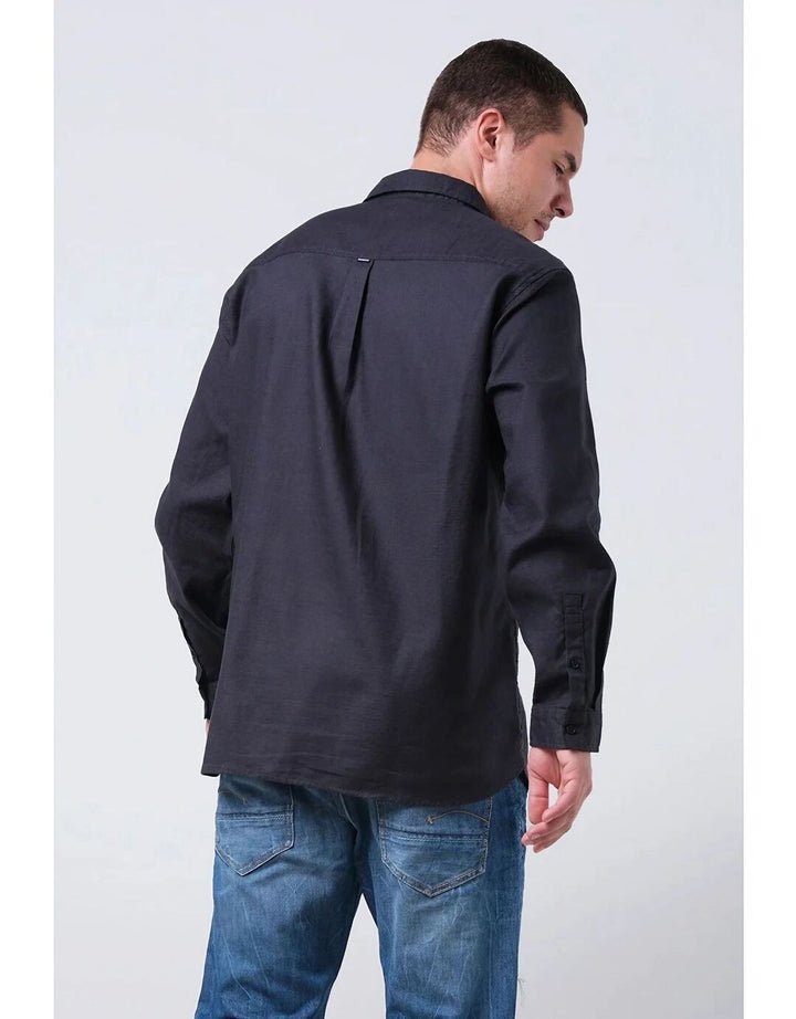 Bombboogie Kemeja Linox Polos Pria