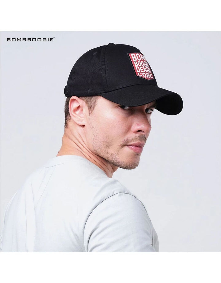 Bombboogie Roca Topi Hitam Pria