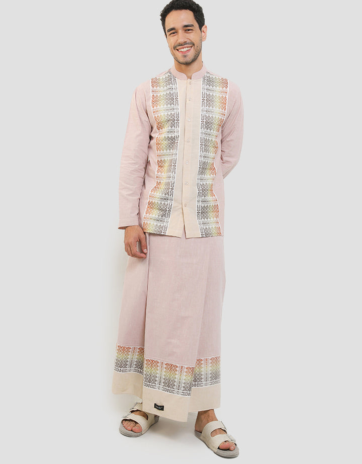 Intresse Shrimp Cocktail Baju Koko Lengan Panjang Pria