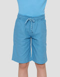 Little M Solid Crop Boys Shorts