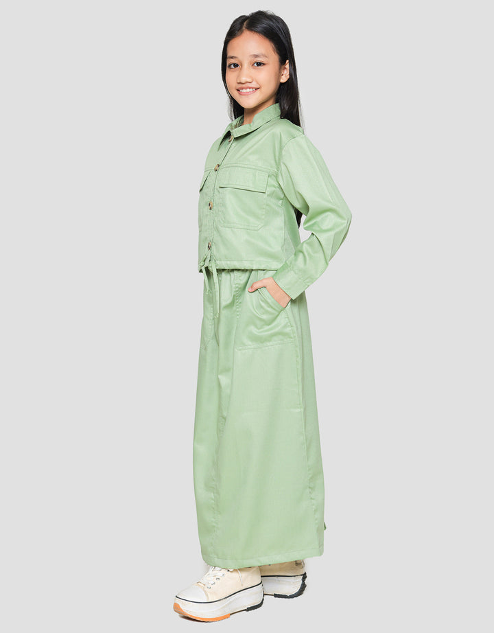 Nevada Two Collar Set Pakaian Anak Perempuan