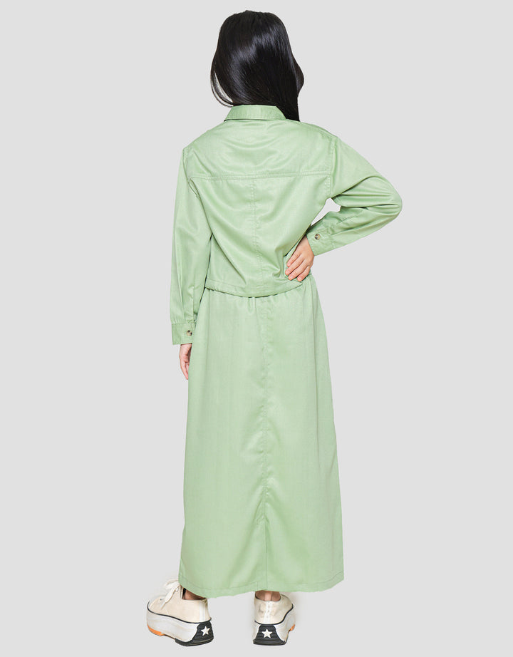 Nevada Two Collar Set Pakaian Anak Perempuan