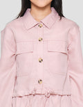 Nevada Kids Kantong Dada 2 Kanan Kiri Baju Set Anak Perempuan
