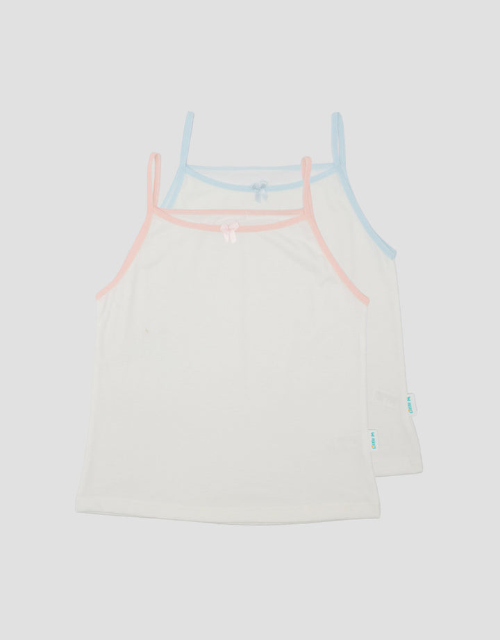Little M Pack Of 2 Singlet Bayi