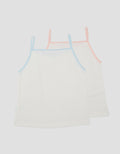 Little M Pack Of 2 Singlet Bayi