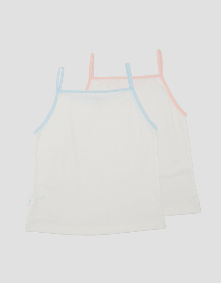 Little M Pack Of 2 Singlet Bayi