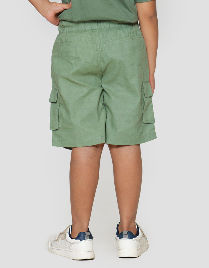 Little M Woven Textr Celana Pendek Anak Laki-laki