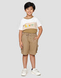Little M Cargo Textr Celana Pendek Anak Laki-laki
