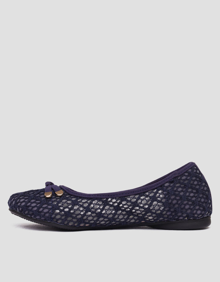 Connexion Laces Textrue Women's Flat Shoes