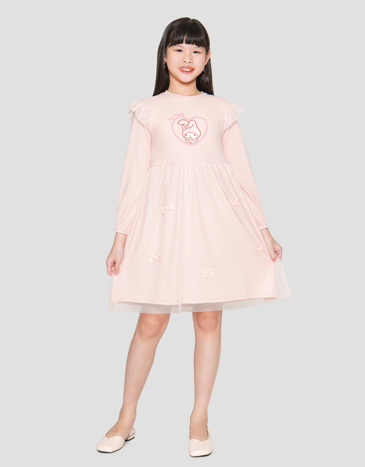 Character Melody Waffel Dress Anak Perempuan