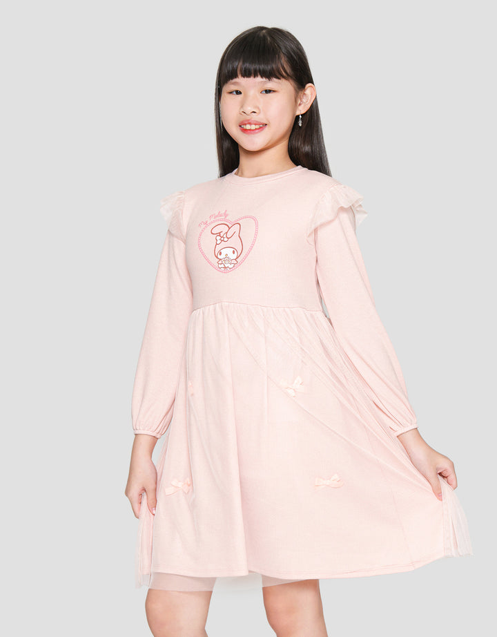 Character Melody Waffel Dress Anak Perempuan
