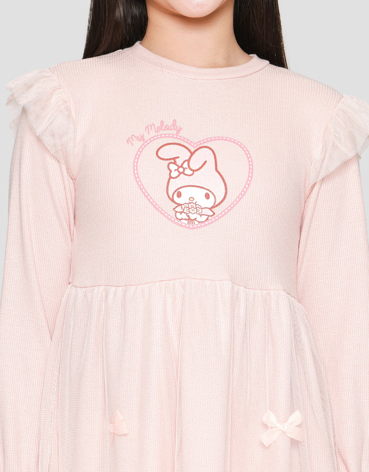 Character Melody Waffel Dress Anak Perempuan