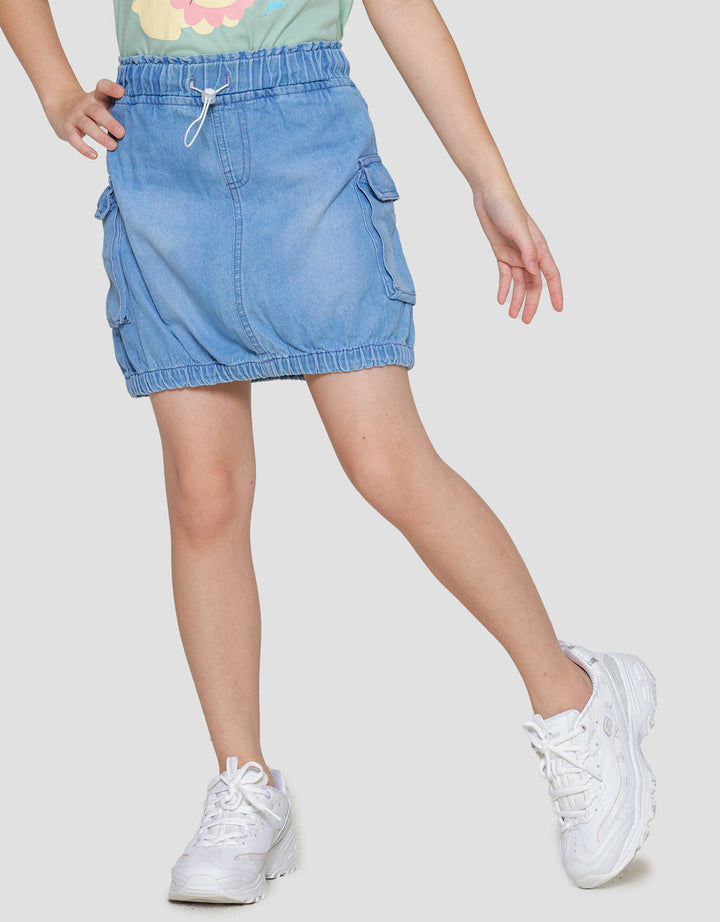 Little M Cargo Bottom Skort for Girls