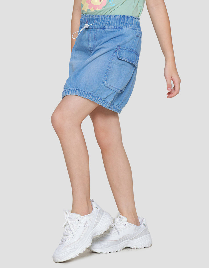 Little M Cargo Bottom Skort Anak Perempuan