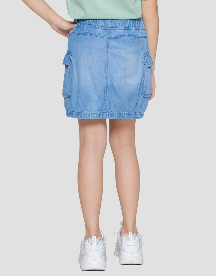 Little M Cargo Bottom Skort Anak Perempuan
