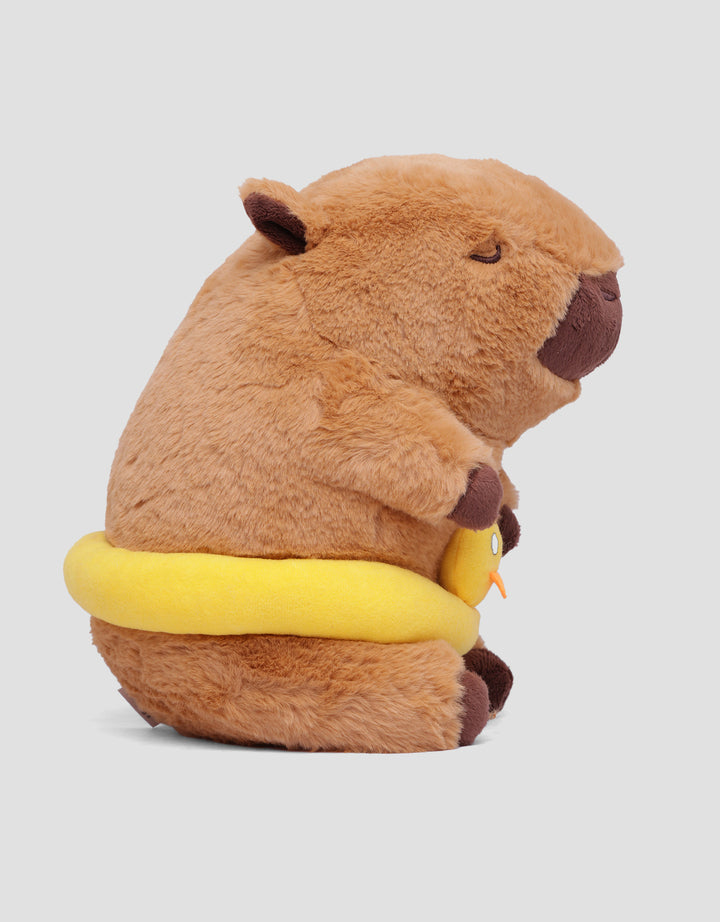 Suko Cappybara 10 H Acc Ban Duck Boneka