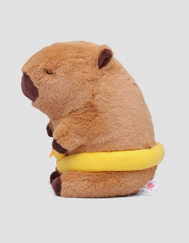 Suko Cappybara 10 H Acc Ban Duck Boneka