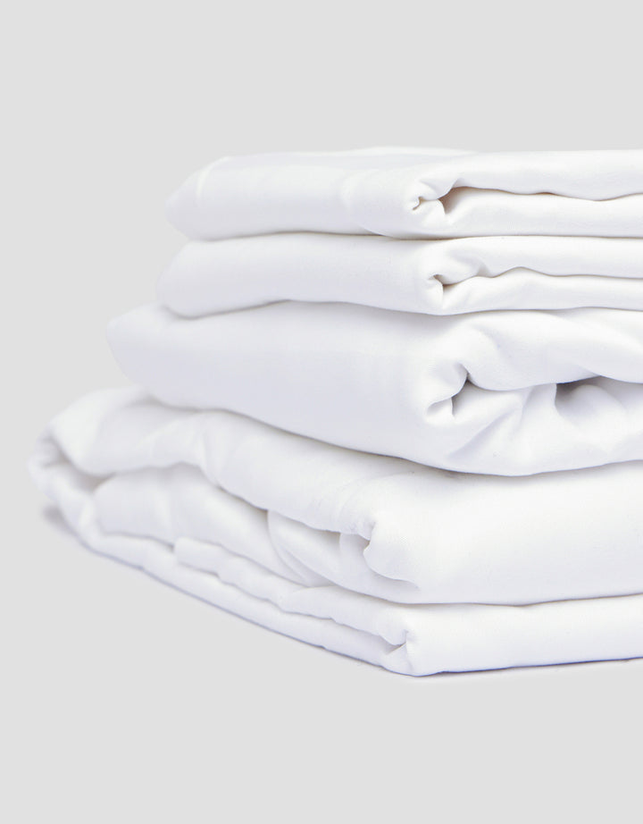 Suko Fitted Bedsheet Microsilk Full Kantong Kain Salur 180 x 200 x 40 cm